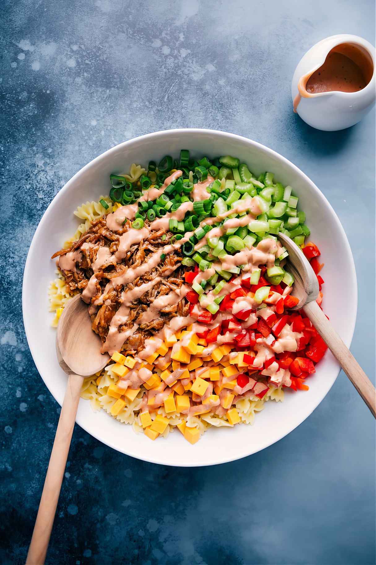 BBQ Pasta Salad for any Potluck or Summer Party