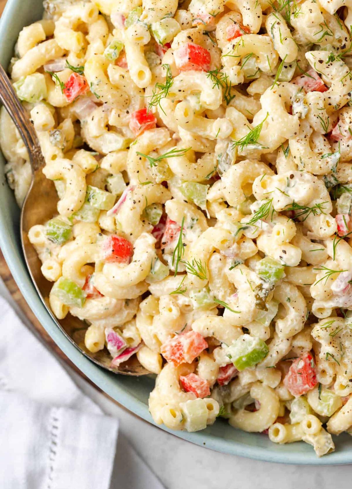Creamy Taco Macaroni Salad Recipe