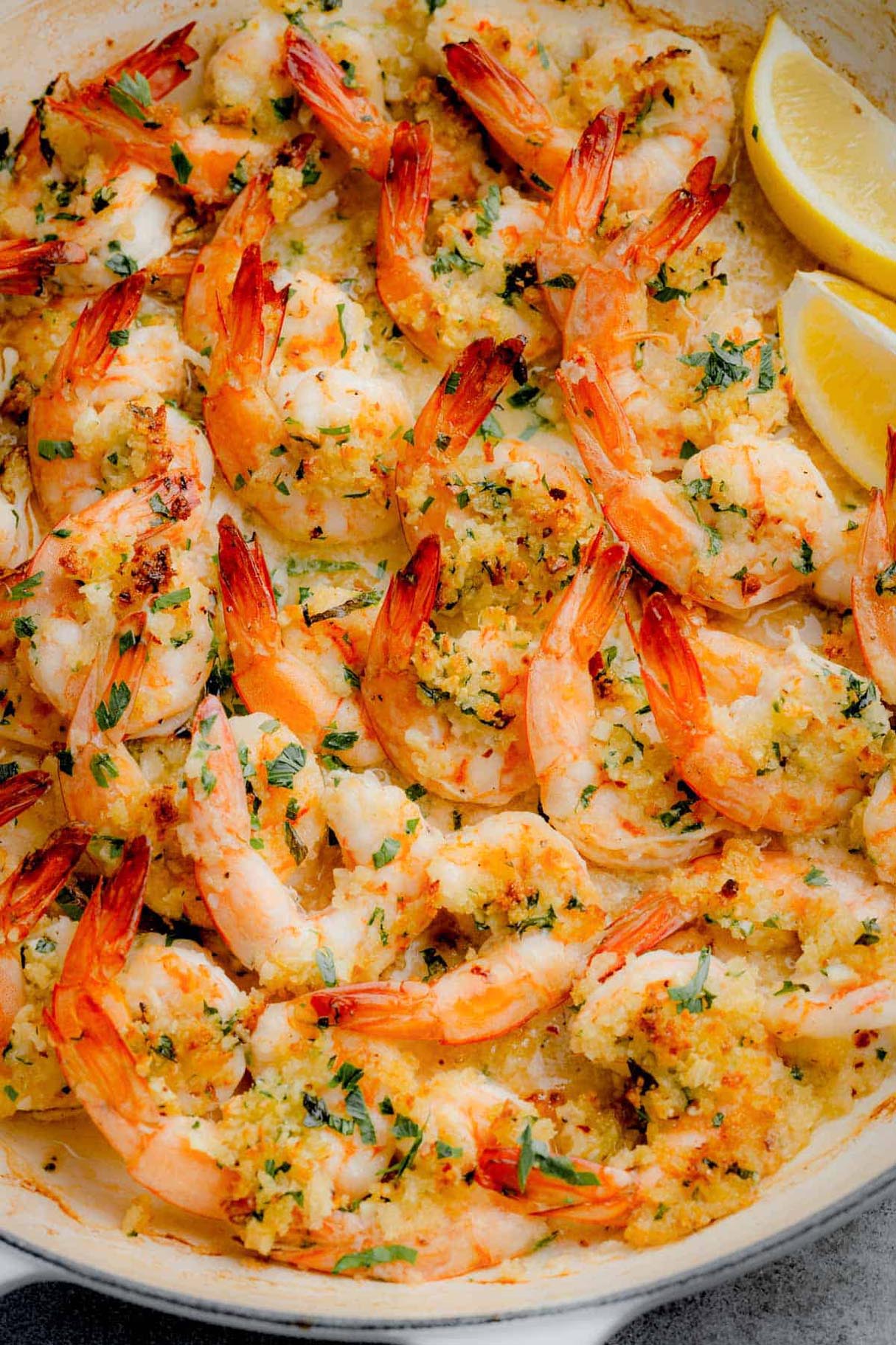 Decadent Baked Shrimp Scampi