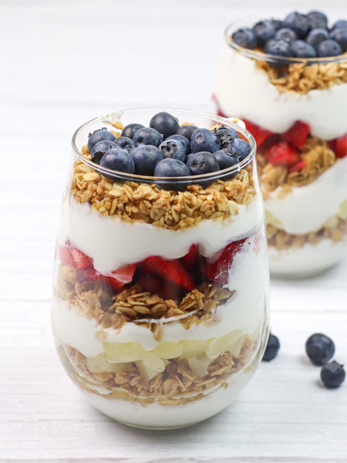 Easy Fruit and Yogurt Parfait With Granola