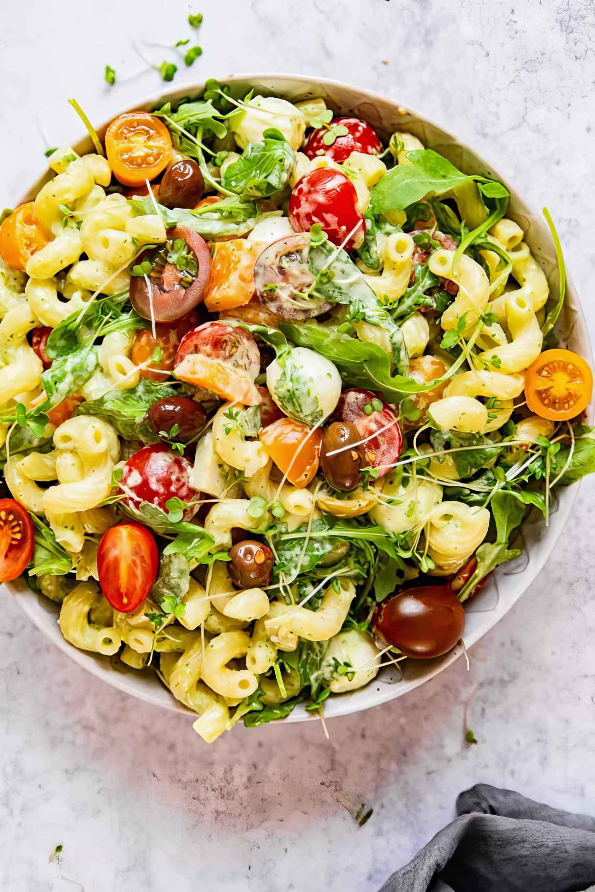 Green Goddess Pasta Salad