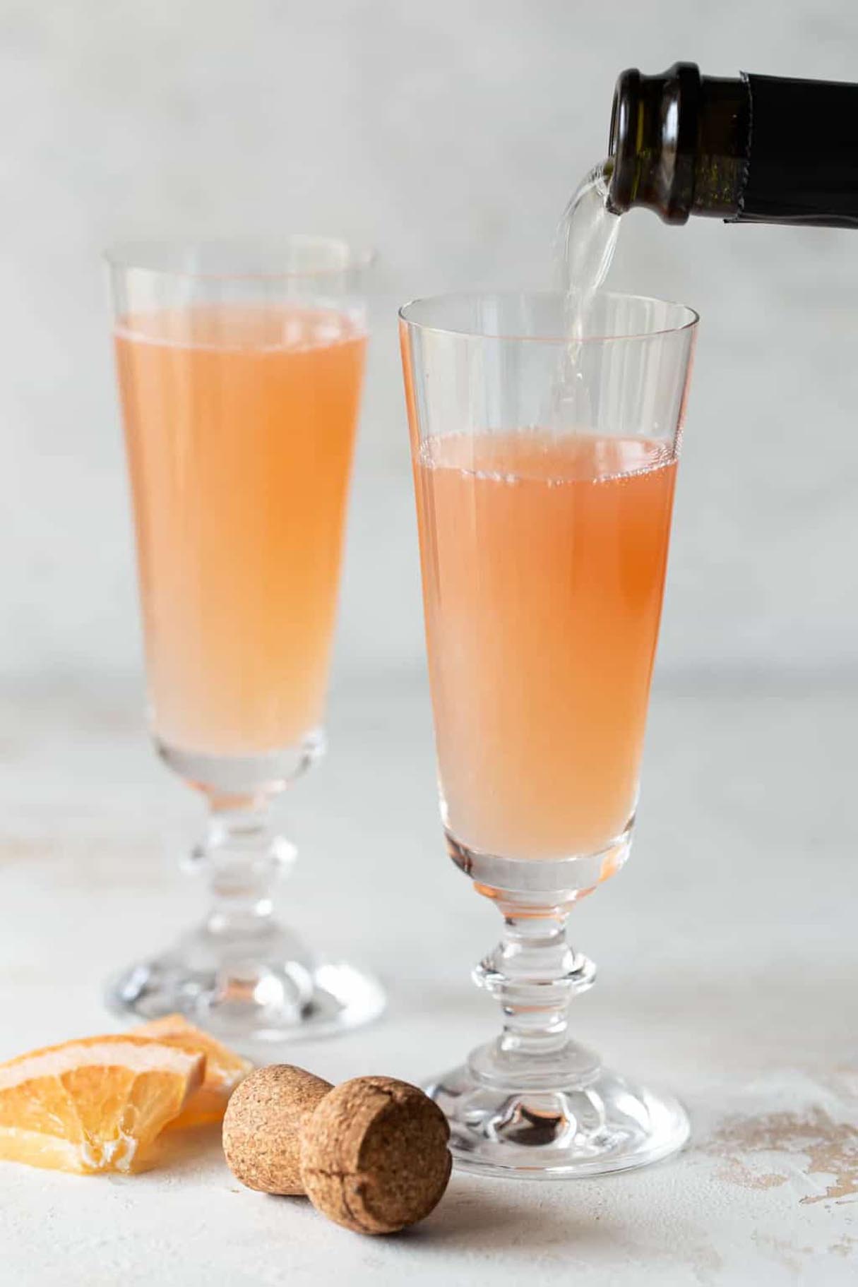 Smooth Breakfast Mimosa with Tequila